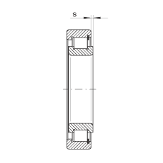 INA ull complement cylindrical roller bearings