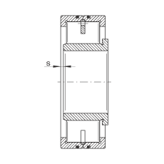 INA Cylindrical roller bearings