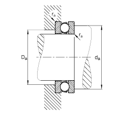 FAG Axial deep groove ball bearings